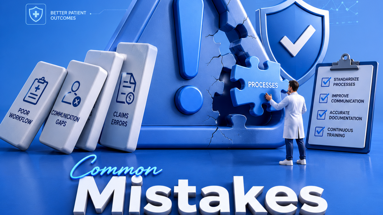 Common Mistakes in Healthcare Operations