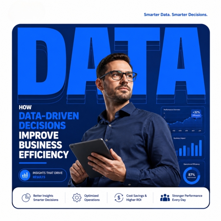 Business professionals analyzing data dashboards and performance reports to improve operational efficiency.