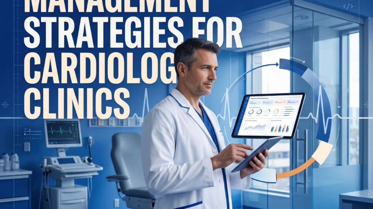 Cardiology billing specialists analyzing healthcare revenue cycle reports