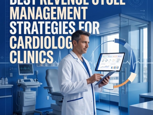 Cardiology billing specialists analyzing healthcare revenue cycle reports