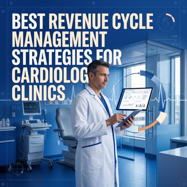 Cardiology billing specialists analyzing healthcare revenue cycle reports