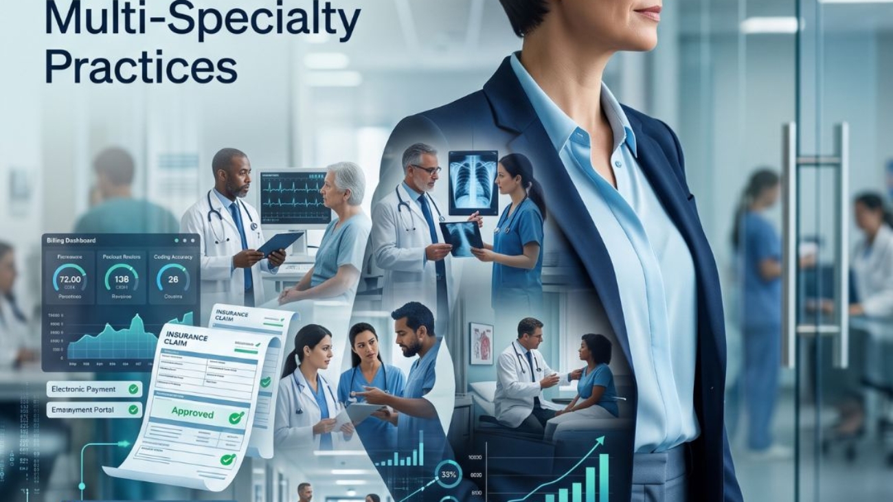 evenue cycle management specialists analyzing billing operations