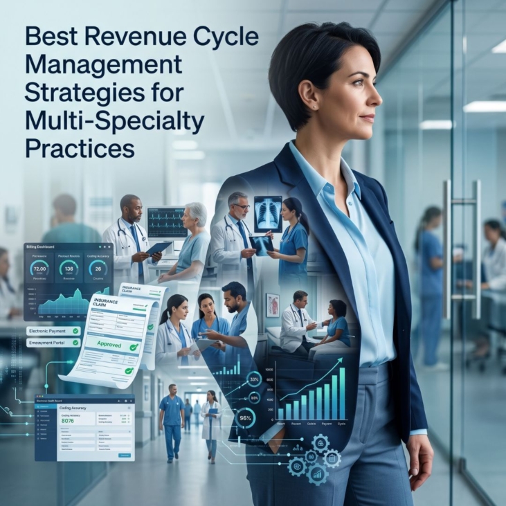 evenue cycle management specialists analyzing billing operations