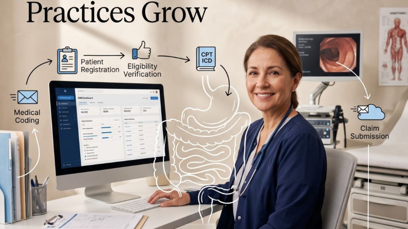 End-to-End RCM Helps Gastroenterology Practices