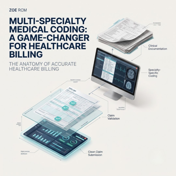 Multi-Specialty Medical Coding for Efficient Healthcare Billing
